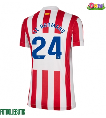Atletico Madrid Robin Le Normand #24 Hemmatröja Kvinnor 2025-26 Kortärmad